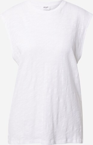 Top 'MIKI' di Cotton On in bianco: frontale