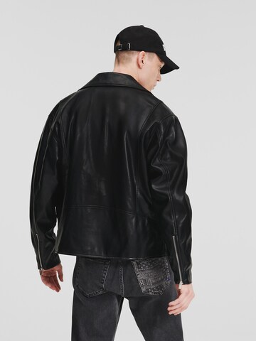 KARL LAGERFELD JEANS Übergangsjacke in Schwarz