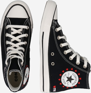 CONVERSE Magas szárú sportcipők 'Chuck Taylor All Star' - fekete