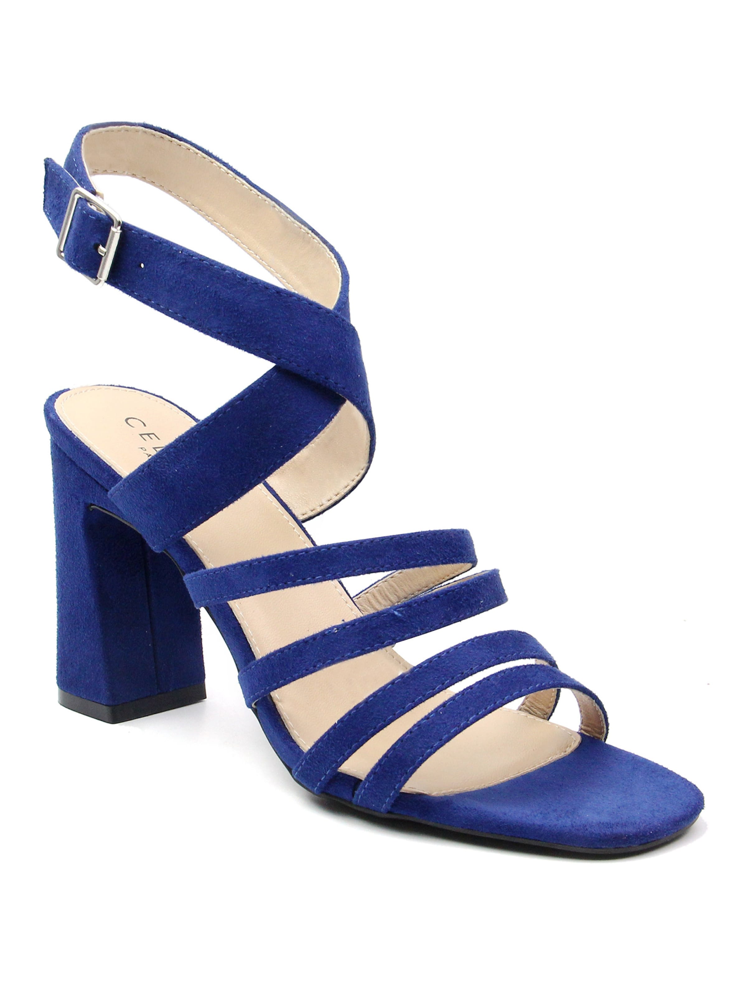 Celena Riemensandale 'Cecily' in Blau