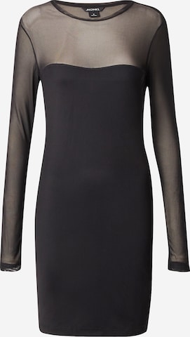 Monki Dress in Black: front