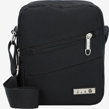 D&N Crossbody Bag in Black: front