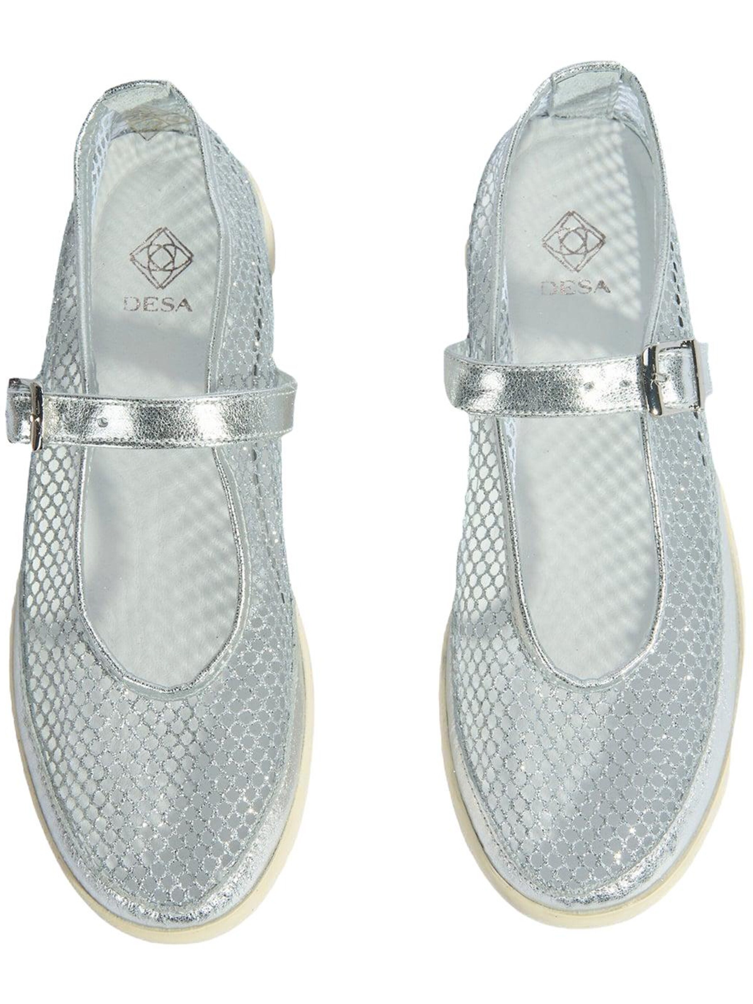 Desa - Zapatillas 'Beleg' en plata