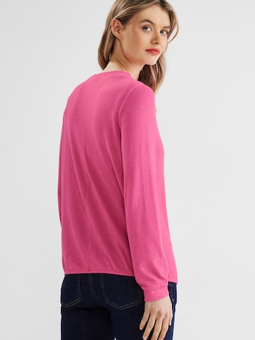 STREET ONE Shirt 'Lena' in Pink