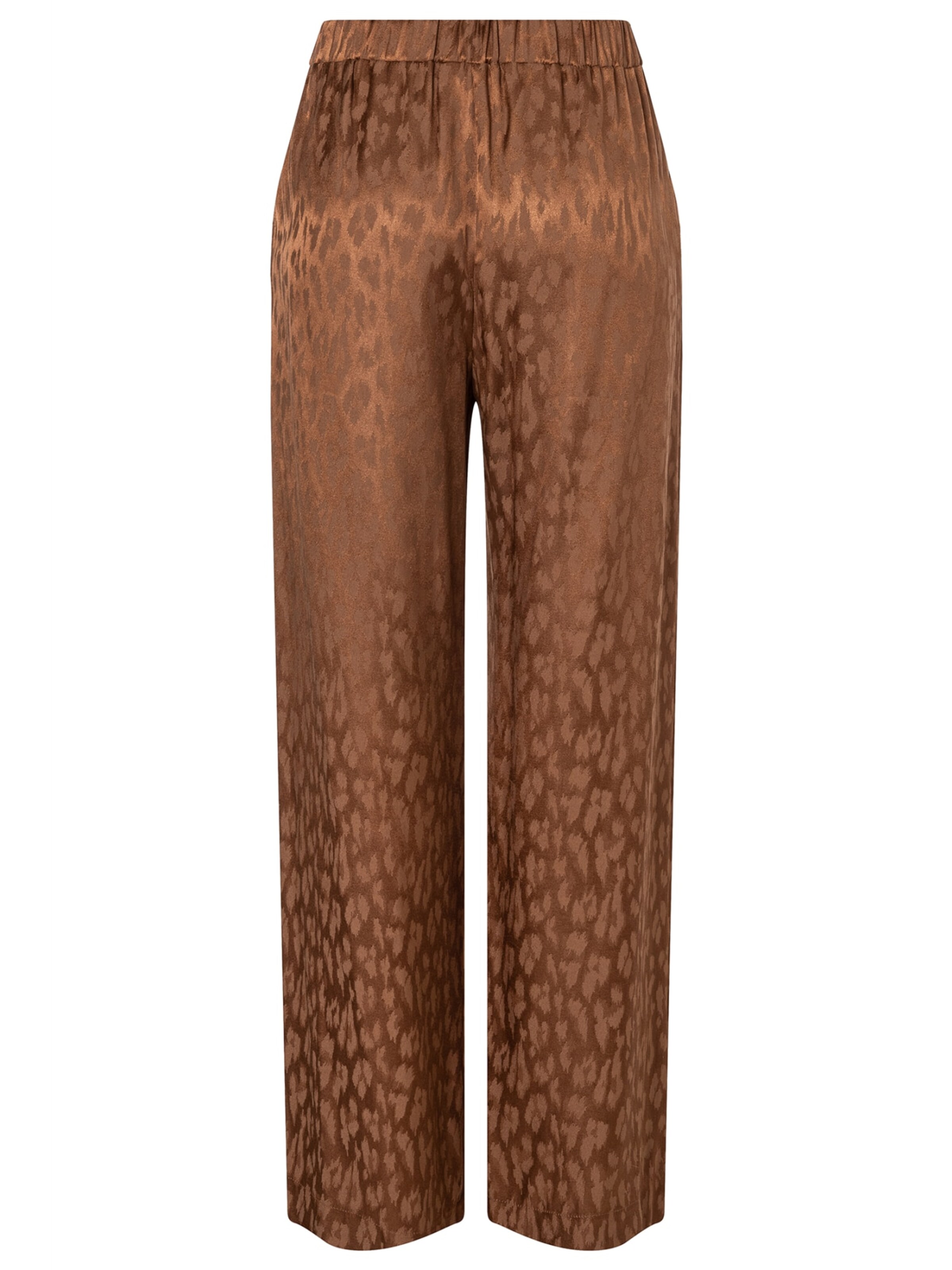 Ana Alcazar Loosefit Hose 'Dohia' in Braun