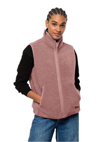 JACK WOLFSKIN Sportsvest 'HIGH CURL' i rosa: forside