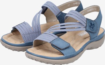 Sandales Rieker en bleu