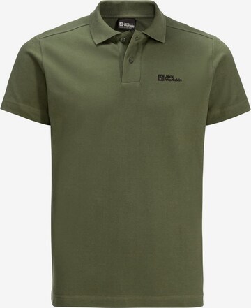 JACK WOLFSKIN Performance Shirt in Green: front