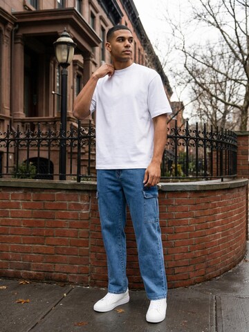 Regular Jeans cargo 'A112' Tazzio en bleu