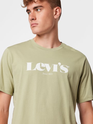 LEVI'S ® Shirt 'Relaxed Fit Tee' in Grün
