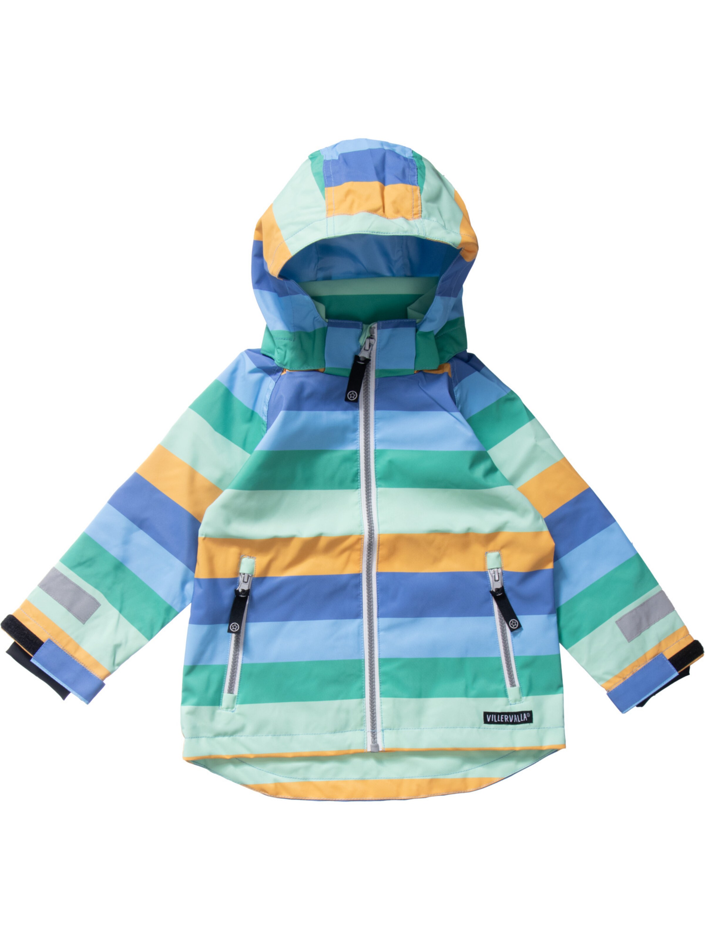 Villervalla Between-Season Jacket in Green: front