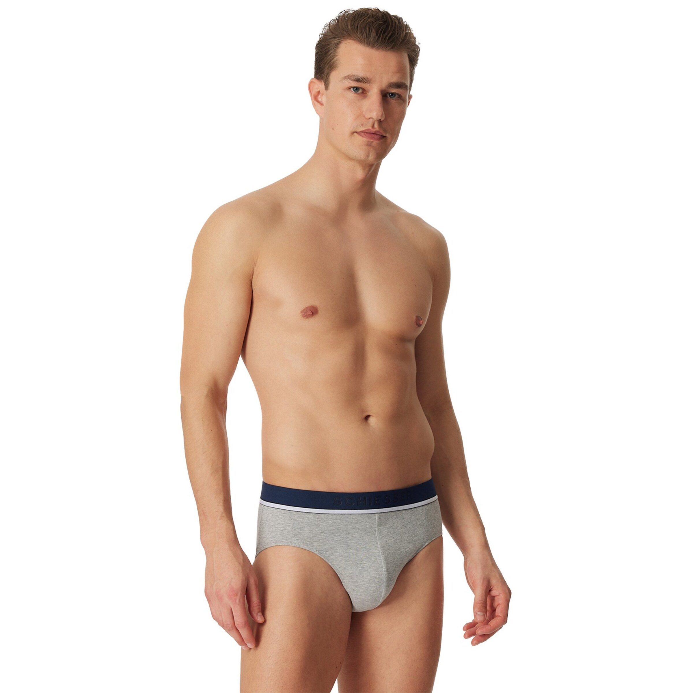 SCHIESSER Slip - kék: elől