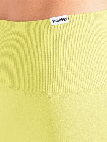 Smilodox Slim fit Leggings 'Trixy' in Yellow