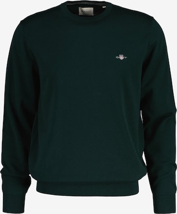 Pullover 'Classic' di GANT in verde: frontale
