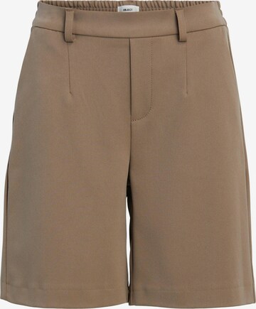 Regular Pantalon 'Lisa' OBJECT en marron : devant