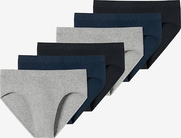 SCHIESSER Slipy – šedá: přední strana