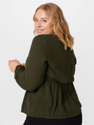 ABOUT YOU Curvy - Blusa 'Binia' em verde