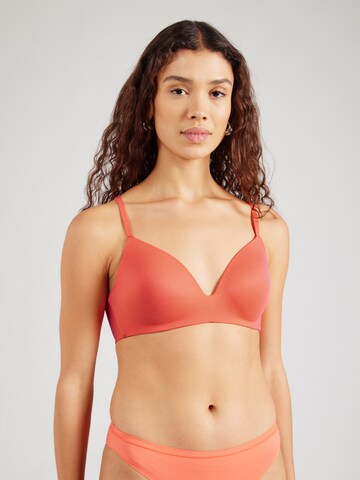 Calvin Klein Underwear Σουτιέν για T-Shirt Σουτιέν σε πορτοκαλί: μπροστά