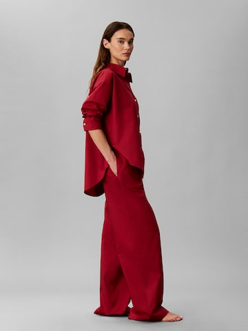 Calvin Klein Pyjamahose in Rot