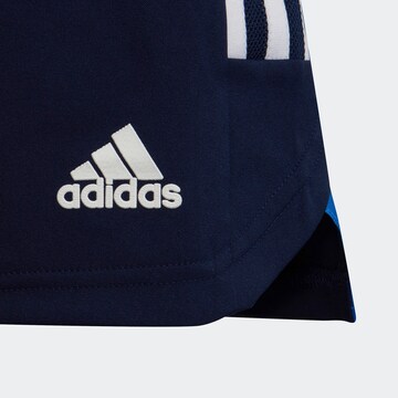 ADIDAS PERFORMANCE Regular Sportbroek 'Condivo 22 Match Day' in Blauw