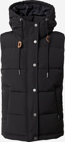 Superdry Vest 'EVEREST' in Black: front