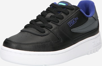 FILA Platform trainers 'VENTUNO' in Black: front