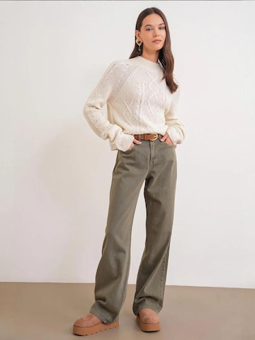 Pull-over MixRay en beige