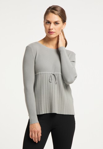 usha BLACK LABEL Pullover in Grau: Vorderseite