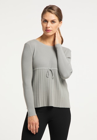 usha BLACK LABEL Pullover in Grau: predná strana