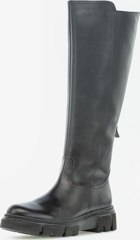 Bottes GABOR en noir : devant