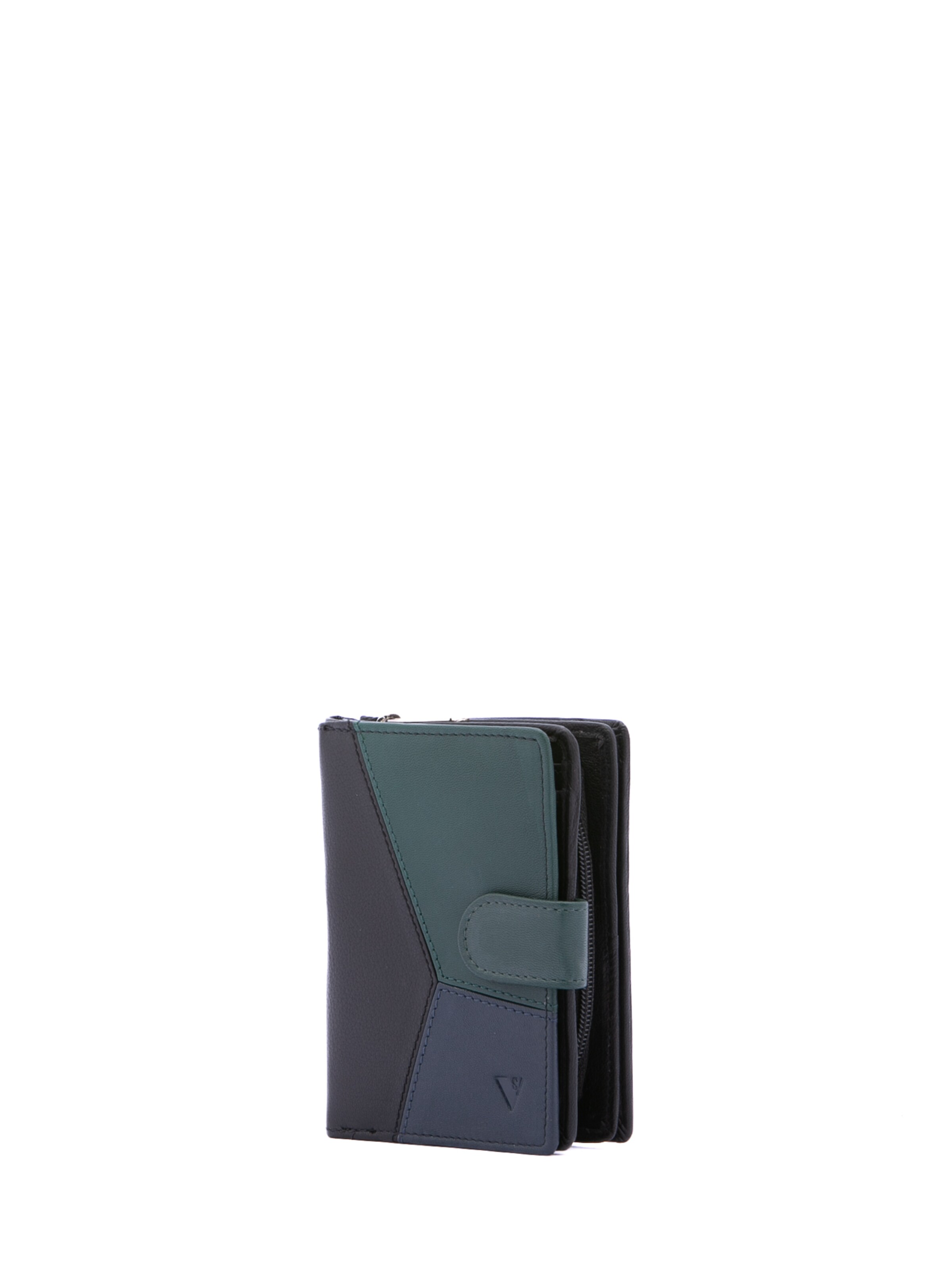 Sergio Valentini Wallet in Black: front