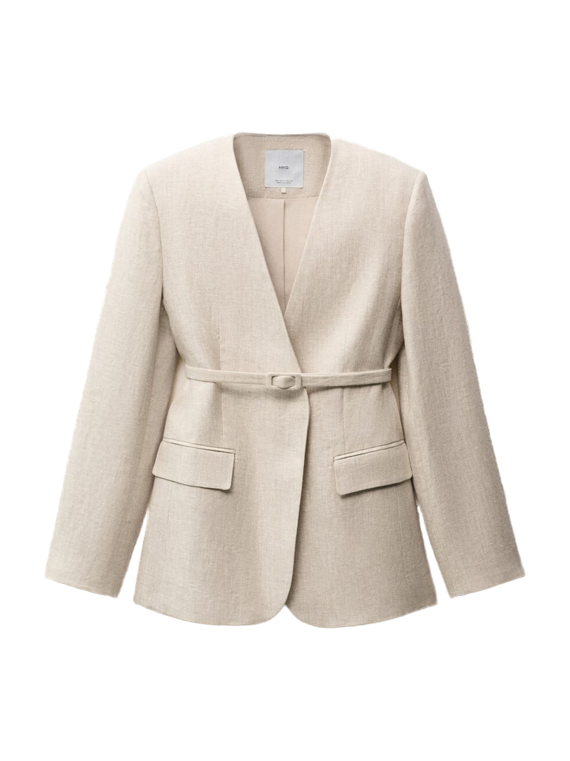 MANGO Blazer 'MARGARIT' i grå: forside