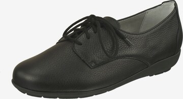 Natural Feet Lace-Up Shoes 'Larissa' in Black: front