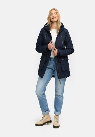 Manteau d’hiver 'Ellsa' Ragwear en bleu