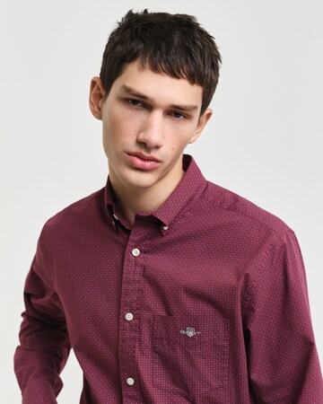 GANT Regular Fit Hemd in Rot