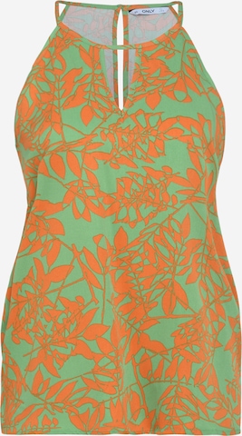 Only Tall Top 'ALMA' in Green: front