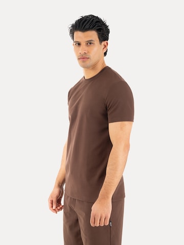 Smilodox Shirt 'Micah' in Brown