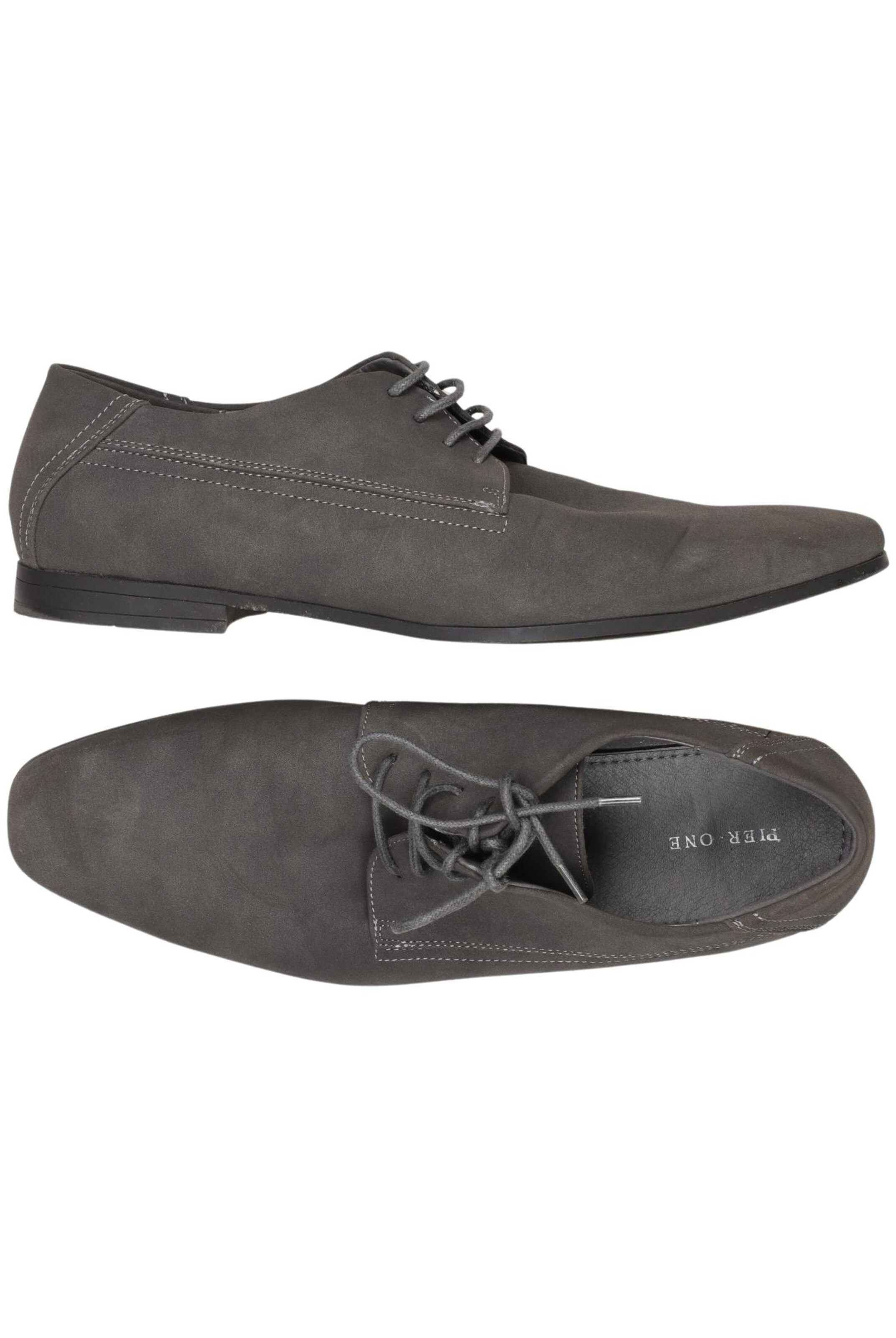 Pier One Flats & Loafers in 46 in Grey: front