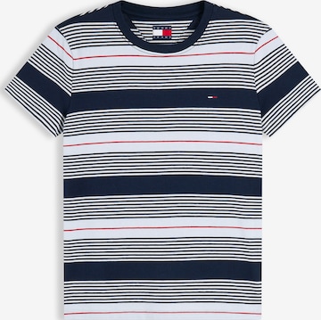 Tommy Jeans Тениска 'ESS' в синьо: отпред