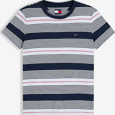 XXS dydžio Marškinėliai 'ESS' iš Tommy Jeans, spalva – tamsiai mėlyna / raudona / balta, Prekių apžvalga