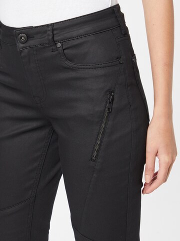 PULZ Jeans Slim fit Jeans 'MAJA' in Black