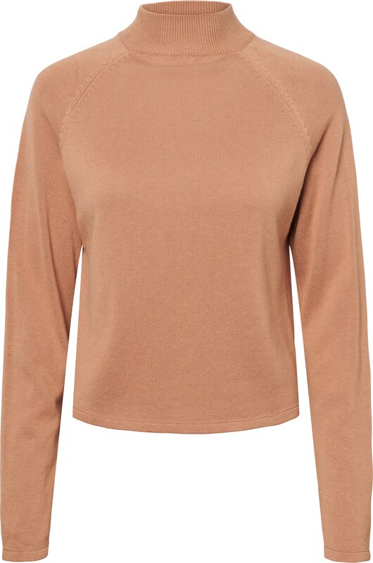 PIECES Pullover 'ADINNA' in Hellbraun CB7142 PIECES Pullover 'ADINNA' in Hellbraun CB7142
