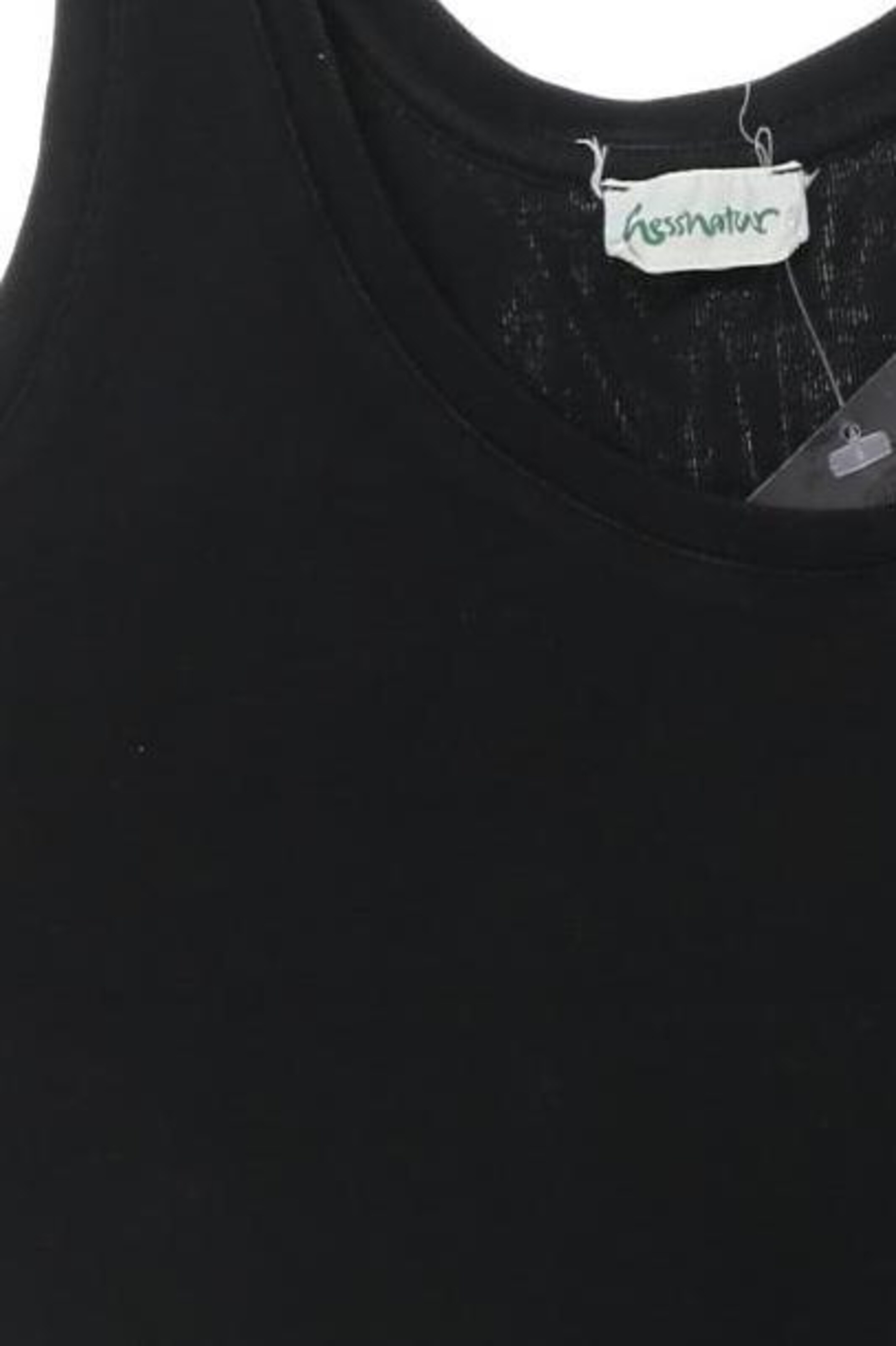 hessnatur Top & Shirt in XS in Black