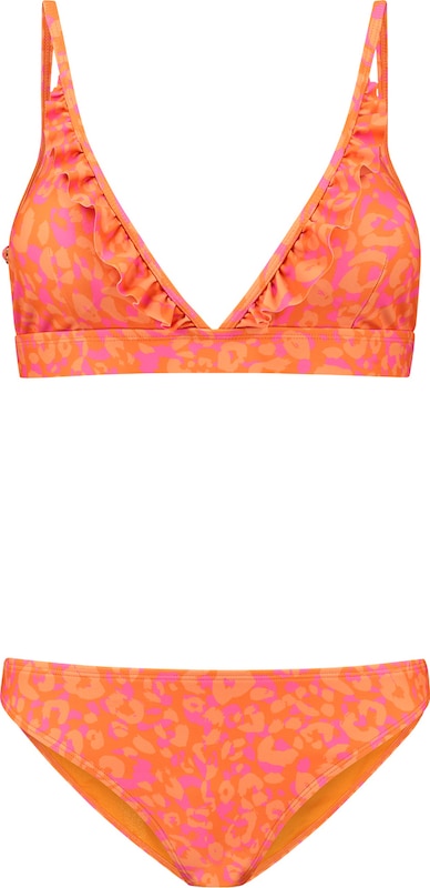 Shiwi Triangel Bikini 'Beau' in Orange Dunkelorange