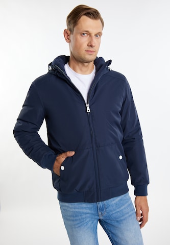 DreiMaster MaritimTehnička jakna 'Grassland' - plava boja: prednji dio
