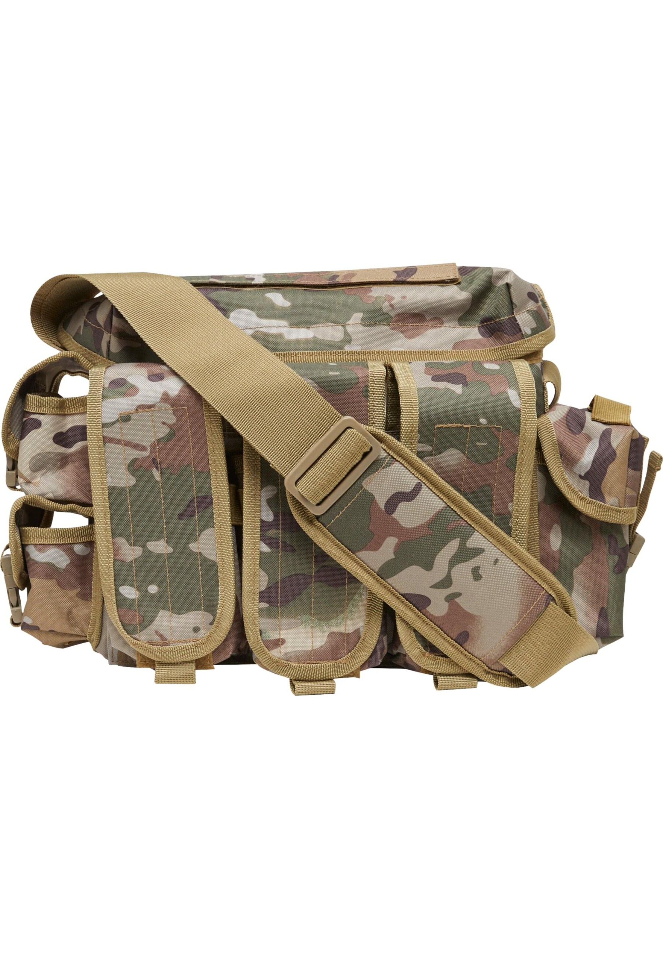 Borsa da viaggio Brandit di colore beige scuro / cachi / oliva, Visualizzazione prodotti