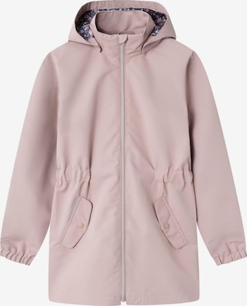 NAME IT Функциональная куртка 'Maler' в Ярко-розовый: спереди