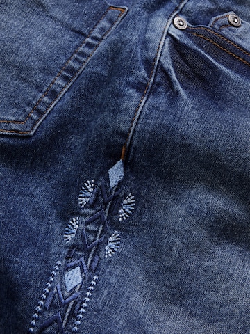 bonprix Skinny Jeans in Blauw