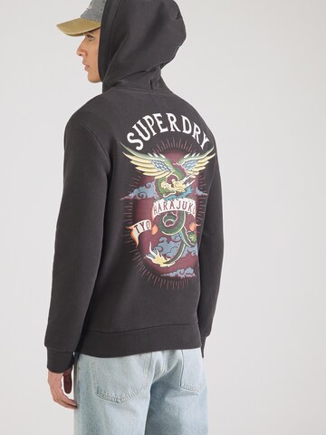 Superdry & Co - Sudadera 'Tattoo' en negro: frente