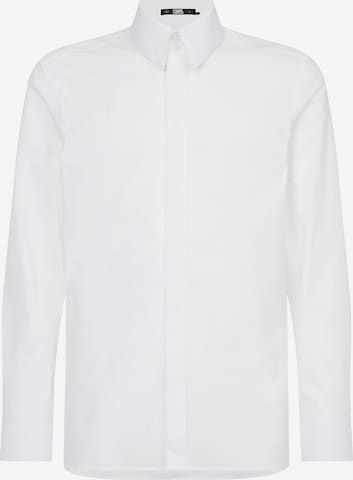 Karl Lagerfeld Regular Fit Hemd in Weiß: predná strana